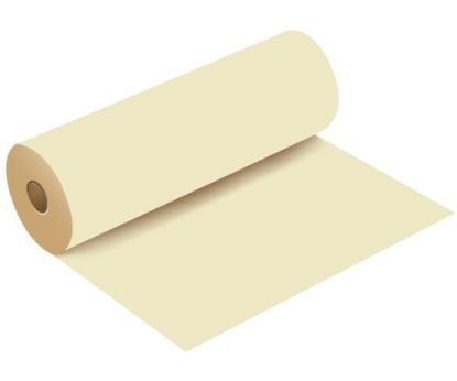 Picture of 50g KRAFT PAPER ROLL WITH POLISHED FINISH 50cm X 3kg (120metres) IVORY