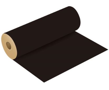 Picture of 50g KRAFT PAPER ROLL WITH POLISHED FINISH 50cm X 3kg (120metres) BLACK