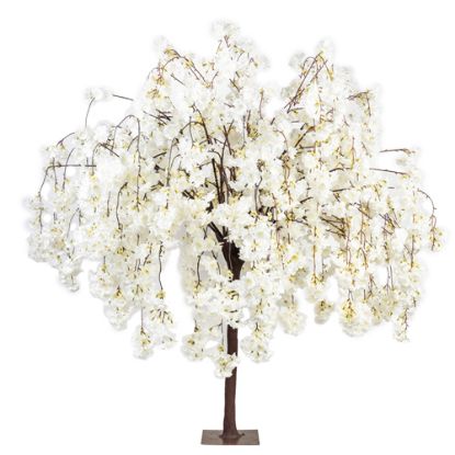 Picture of 125cm DELUXE ARTIFICIAL BLOSSOM TREE IVORY X 2pcs