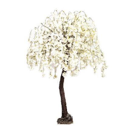 Picture of 220cm DELUXE ARTIFICIAL TRAILING BLOSSOM TREE IVORY