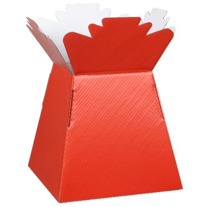 Picture of BOUQUET BOX GLOSSY RED X 30pcs