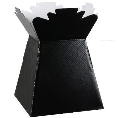 Picture of BOUQUET BOX GLOSSY BLACK X 30pcs