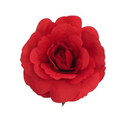 Picture of 25cm LARGE SINGLE ADHESIVE BACKED ROSE RED