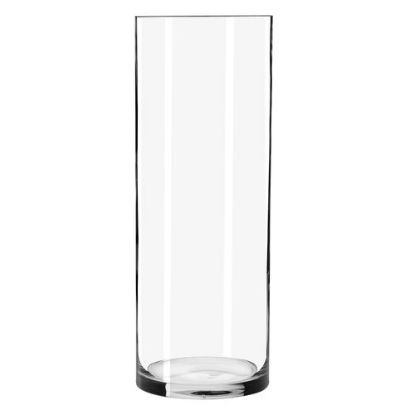 Picture of 20cm GLASS CYLINDER VASE CLEAR