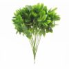 Picture of 32cm PLASTIC LEAF SPRAY GREEN X BUNDLE OF 12pcs