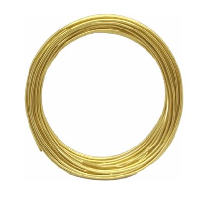 Picture of ALUMINIUM WIRE COIL 2mm X 100g (12met) GOLD