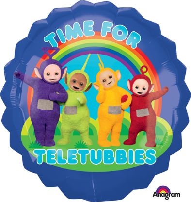 Picture of ANAGRAM 35 INCH XL FOIL BALLOON - TIME FOR TELETUBBIES