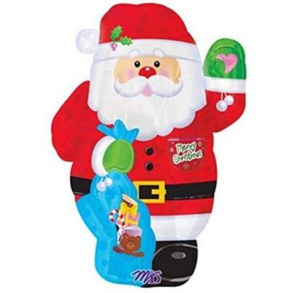Picture of ANAGRAM 21 INCH FOIL BALLOON - SANTA