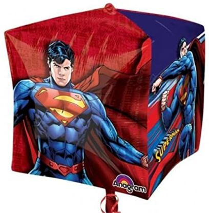 Picture of ANAGRAM 15 INCH FOIL BALLOON - CUBEZ SUPERMAN