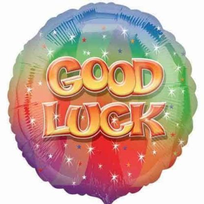Picture of ANAGRAM 17 INCH FOIL BALLOON - GOOD LUCK