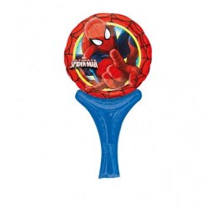 Picture of ANAGRAM 12 INCH FOIL BALLOON - INFLATE-A-FUN ULTIMATE SPIDER-MAN