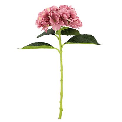 Picture of 51cm CHLOE SINGLE LARGE HYDRANGEA VINTAGE PINK