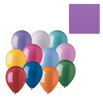 Picture of 12 INCH PREMIUM QUALITY LATEX BALLOONS X 100pcs LILAC