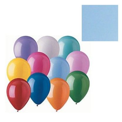 Picture of 12 INCH PREMIUM QUALITY LATEX BALLOONS X 100pcs BLUE