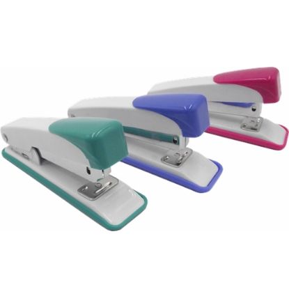 Picture of HALF STRIP STAPLER (TAKES 26/6 OR 24/6 STAPLES) ASSORTED COLOURS