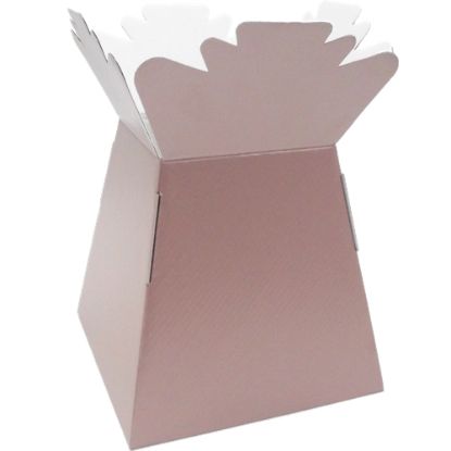 Picture of BOUQUET BOX GLOSSY ROSE GOLD X 30pcs