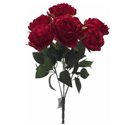 Picture of 40cm OPEN ROSE BUSH RED
