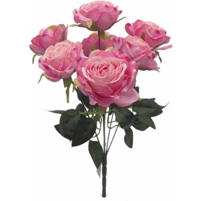 Picture of 40cm OPEN ROSE BUSH PINK