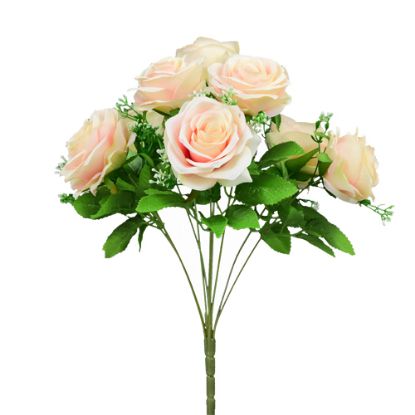 Picture of 42cm ROSE BUSH SOFT PINK