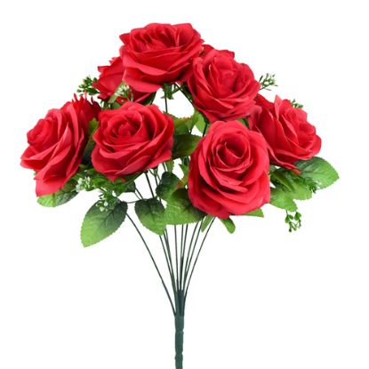 Picture of 42cm ROSE BUSH RED