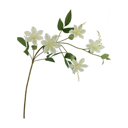 Picture of 78cm DOUBLE CLEMATIS SPRAY CREAM