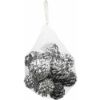 Picture of 4-6cm PINE CONES IN NET BAG SILVER X 250g