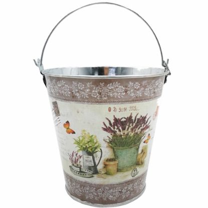Picture of 13cm METAL POT WITH HANDLE - LAVENDER