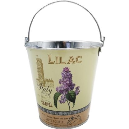 Picture of 13cm METAL POT WITH HANDLE - LILAC