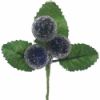 Picture of 10cm FROSTED RASPBERRY PICK DARK BLUE X BAG OF 6pcs