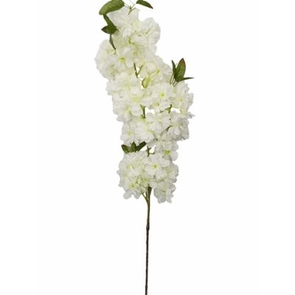 Picture of 100cm LARGE CHERRY BLOSSOM SPRAY IVORY