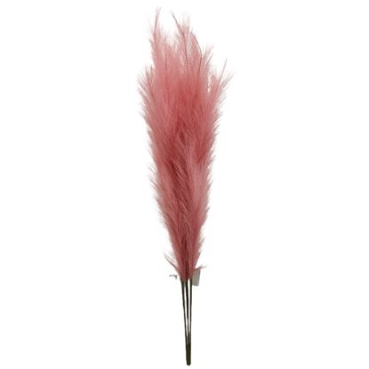 Picture of 115cm ARTIFICIAL PAMPAS GRASS (18 FORKS) PINK X 4pcs