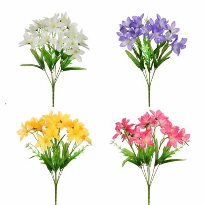 Picture of 37cm WILD LILY BUSH ASSORTED X 36pcs