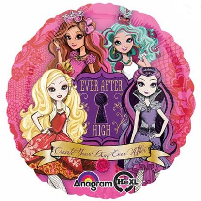 Picture of ANAGRAM 17 INCH FOIL BALLOON - EVER AFTER HIGH