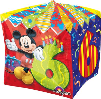 Picture of ANAGRAM 15 INCH FOIL BALLOON - CUBEZ MICKEY MOUSE 6