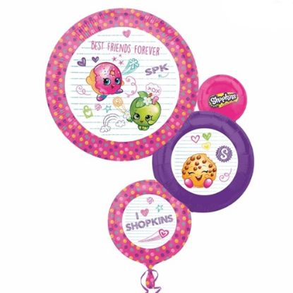 Picture of ANAGRAM 28 SUPERSHAPE FOIL BALLOON - SHOPKINS