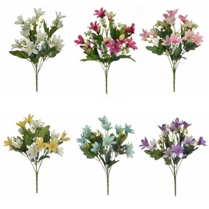 Picture of 27cm WILD LILY BUSH ASSORTED X 36pcs