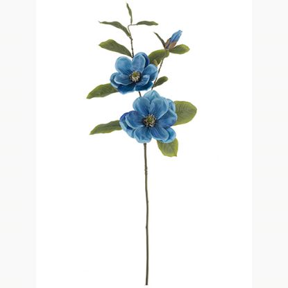 Picture of 84cm LARGE MAGNOLIA SPRAY DRY COLOUR TEAL