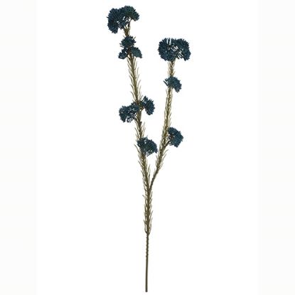 Picture of 57cm RICE FLOWER SPRAY DRY COLOUR TEAL