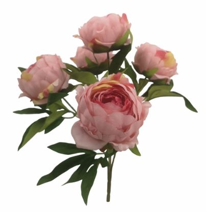 Picture of 46cm LARGE PEONY BUSH PINK