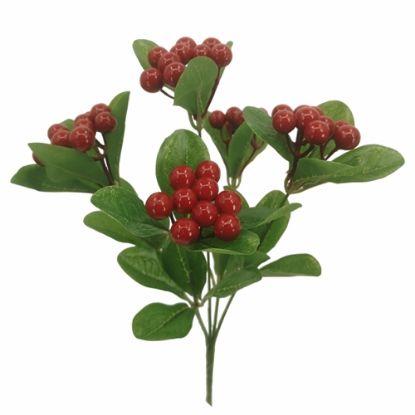 Picture of 32cm BERRY BUSH RED