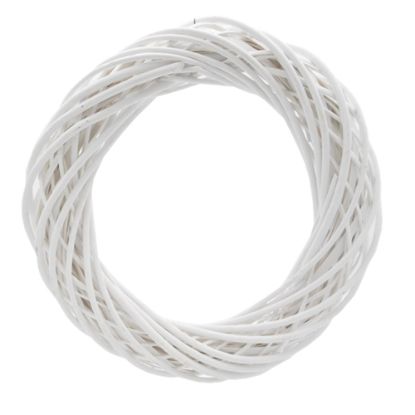 Picture of 38-40cm (15-16 INCH) WICKER RING WHITE