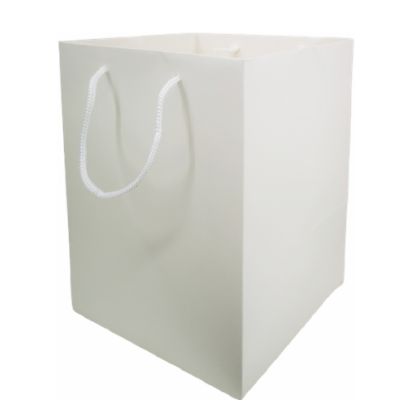 Picture of FLOWER BAG 190x190x250mm X 10pcs WHITE