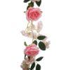 Picture of 182cm ROSE AND HYDRANGEA GARLAND PINK