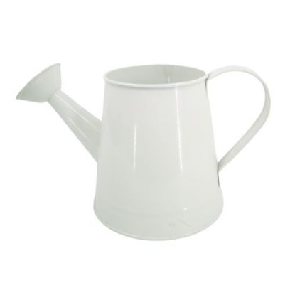 Picture of 14cm WATERING CAN SHINY OFF WHITE X 12pcs