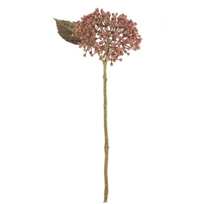 Picture of 38cm HYDRANGEA BERRY SPRAY DRY COLOUR PINK