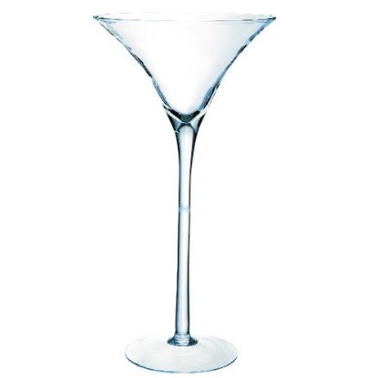 Picture of 60cm GLASS MARTINI VASE