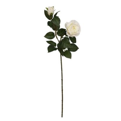 Picture of 67cm ROSE SPRAY IVORY