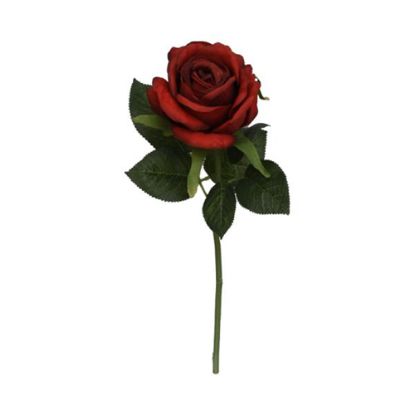 Picture of 36cm SINGLE ROSE DARK RED