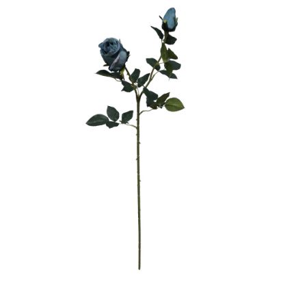 Picture of 66cm ROSE SPRAY BLUE