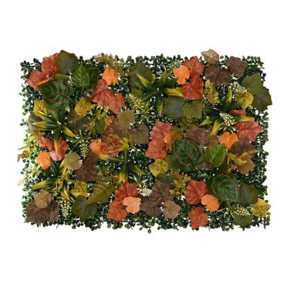 Picture of MIXED FOLIAGE WALL MAT 60cm X 40cm AUTUMN MIX